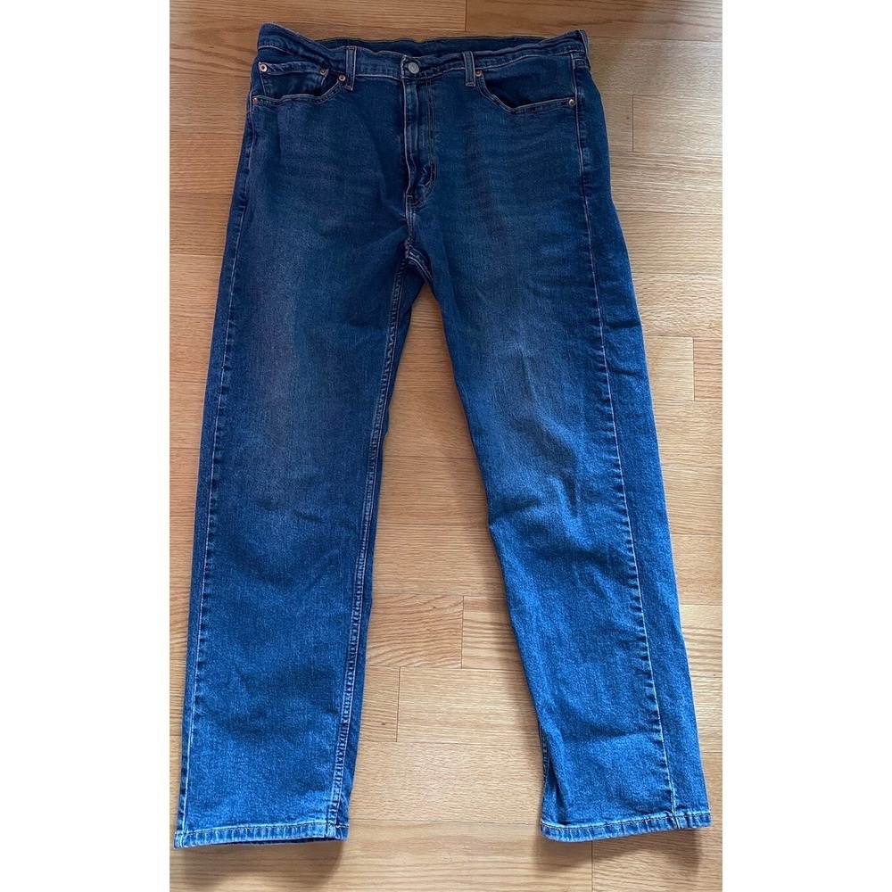 Levis 505 Jeans Men Size 38x32 Regular Fit Blue Denim